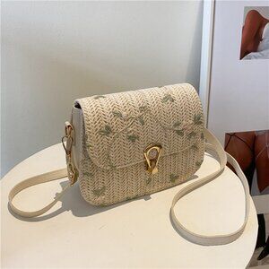 Fashion personality summer straw woven bag girl 236